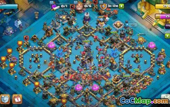 Town Hall 18 CWL Base - Layout 7f9sx #57139