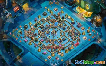 Town Hall 18 Trophy Base - Layout aizca #57181