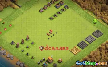 Town Hall 5 Fun Base: Anti-Wizard & CWL Strategies #23840