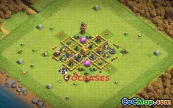 Town Hall 5 Hybrid Base: Anti 2 & 3 Stars | Clash of Clans #23839