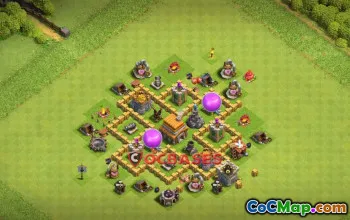 Town Hall 5 Trophy Base Guide | Clash of Clans #21992
