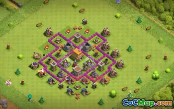 Town Hall 6 Farming Base | Clash of Clans Guide & Base Link #50623