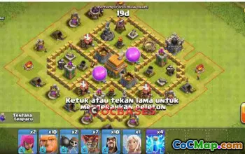 Town Hall 6 Hybrid Base: Anti-Giant & Anti-Balloon Guide #23335