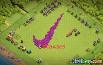 Town Hall 6 Progress Base - Clash of Clans Fun Strategies #21764