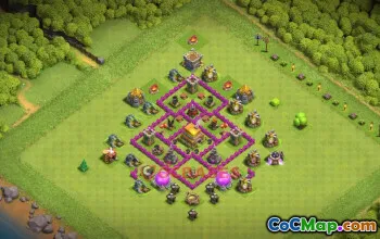 Town Hall 6 War Base & Copy Link – Clash of Clans War Bases #48921