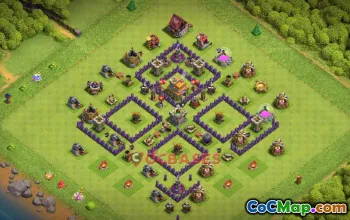 Town Hall 7 Farming Base - Clash of Clans | BaseLink #48912