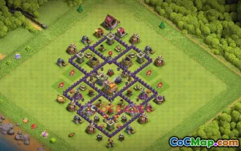 Town Hall 7 Farming Base | Clash of Clans | Copy & Smash #48907