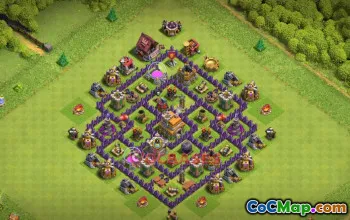 Town Hall 7 Farming Base – Clash of Clans Guide & Link #50617