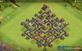 Town Hall 7 Farming Base | Clash of Clans Strategies (Copy Link) #48910