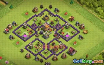 Town Hall 7 Farming Base | Clash of Clans Strategy & Copy Link #50608