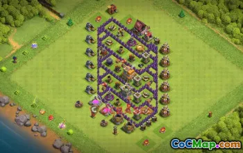 Town Hall 7 Farming Base | Clash of Clans Strategy & Copy Link #50615