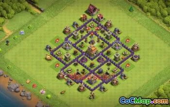 Town Hall 7 Farming Base | Clash of Clans Strategy & Layout #48908