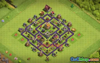 Town Hall 7 Farming Base | Clash of Clans strategy & link #48905