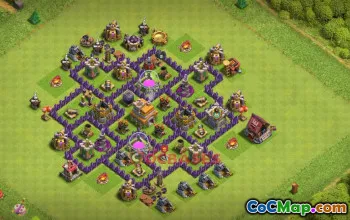 Town Hall 7 Farming Base | Clash of Clans Strategy & Tips #50612