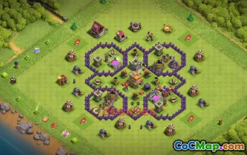 Town Hall 7 Farming Base | Clash of Clans Strategy & Tips #50616