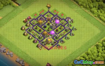 Town Hall 7 Farming Base | Protect Resources & Defenses #50998