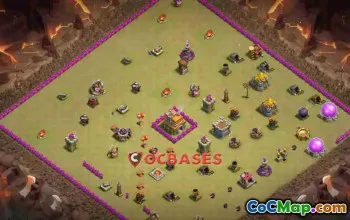 Town Hall 7 Fun Base: Anti 2 Stars Clash of Clans Design #22932