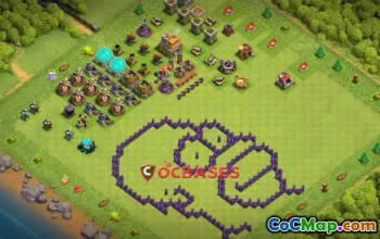 Town Hall 7 Progress Base: Fun Clash of Clans Copy Link #21774