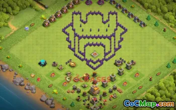 Town Hall 7 Progress Base Guide | Clash of Clans Fun #19819