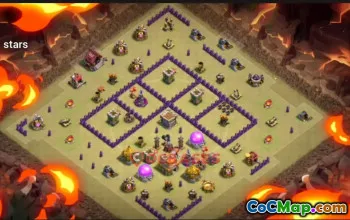 Town Hall 7 War Base | Anti 3 Stars Clash of Clans Strategy #50769
