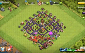 Town Hall 7 War Base | Clash of Clans Clash of Clans War Base Link #50770
