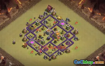 Town Hall 7 War Base | Clash of Clans Strategy & Defense #50601