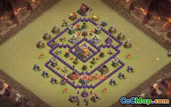Town Hall 7 War Base | Clash of Clans War Strategies #50570