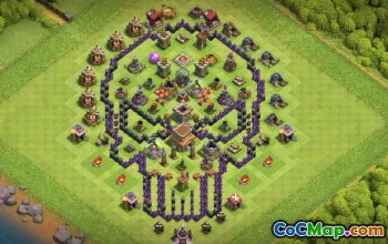 Town Hall 8 Base Layouts for CoC: Farming, Trophy & More! #16829