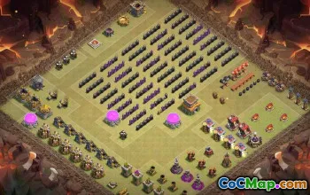 Town Hall 8 Base Layouts & Maps for Clash of Clans #17447