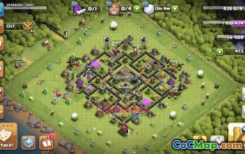 Town Hall 8 Farming Base | Clash of Clans | Copy Link #50391