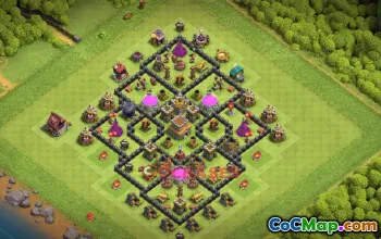 Town Hall 8 Farming Base – Clash of Clans Guide & Copy Link #50540