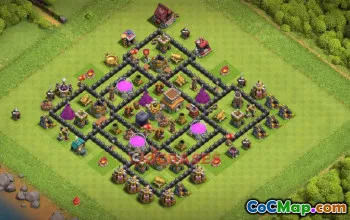 Town Hall 8 Farming Base | Clash of Clans Strategy www.example.com/town-hall-8-farming #48891