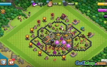 Town Hall 8 War Base | Clash of Clans Clash of Clans War Link #52403