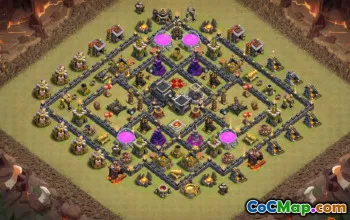 Town Hall 9 Base Layouts - CoC Maps & Links #14485