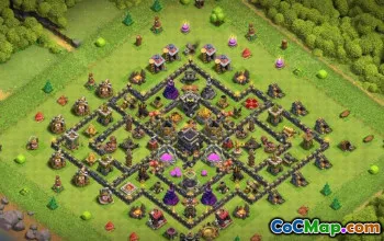 Town Hall 9 CoC Base Layouts: Home, Farming & Trophy Maps #17184
