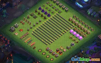 Rathaus 9 CoC Basislayouts | Progress & Home Village Maps #15788