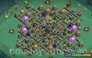 Town Hall 9 CoC Base Layouts: War, Trophy & More #16693