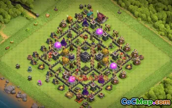 Town Hall 9 Farming Base - Clash of Clans Guide & Copy Link #50982