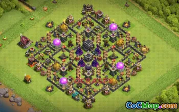 Town Hall 9 Farming Base | Clash of Clans Strategies & Links #50971