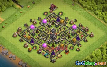 Town Hall 9 Farming Base — Clash of Clans Strategy & Layouts #50968