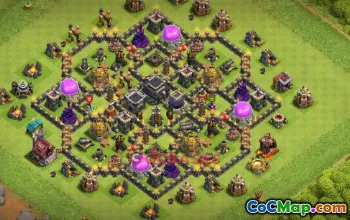 Town Hall 9 Farming Base | Clash of Clans Strategy & Tips #50388