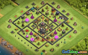 Town Hall 9 Fun Base for Clash of Clans – Check It Out! #19460