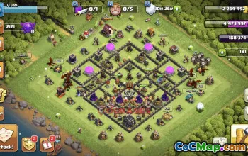 Town Hall 9 Trophy Base | Clash of Clans Th9 Trophy Push #50340