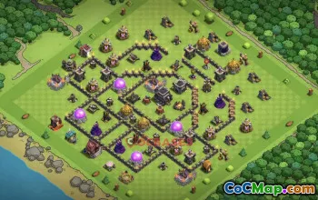 Town Hall 9 War Base | Clash of Clans CWL & War Links #52398