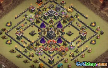 Town Hall 9 War Base & Defense Stats | Clash of Clans Guide #48881