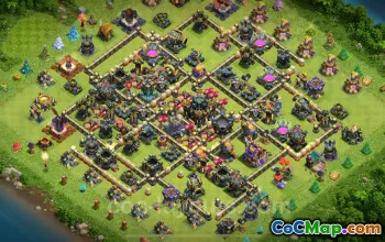 Trophy Defense Base TH17 with Link | Clash of Clans 2025 #48598