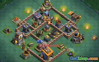 Ultimate Builder Hall 8 Trophy Base | Clash of Clans Guide #22851