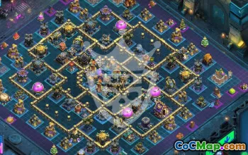 Ultimate Copy Base Layout for TH17 Clash of Clans #55785