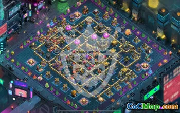 Ultimate Copyable Base Layout for TH17 Clash of Clans #53184