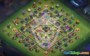 Ultimate TH17 Base Layouts for Clash of Clans #53480
